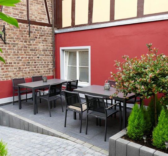 Kleine Beethvenhalle Aussenterrasse